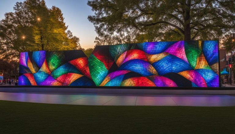 Portable LED wall in Decatur