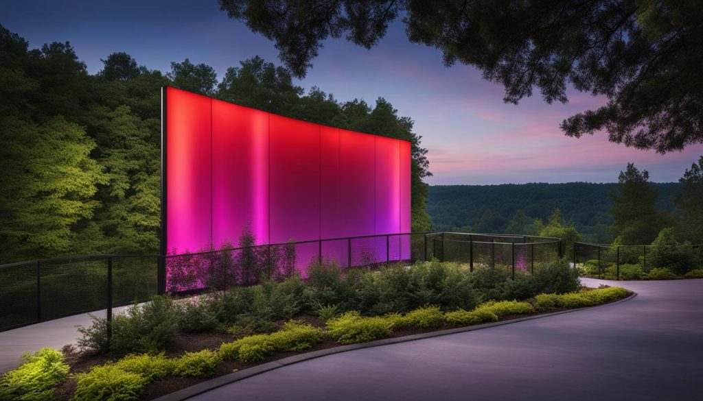 Portable LED wall in Dunwoody