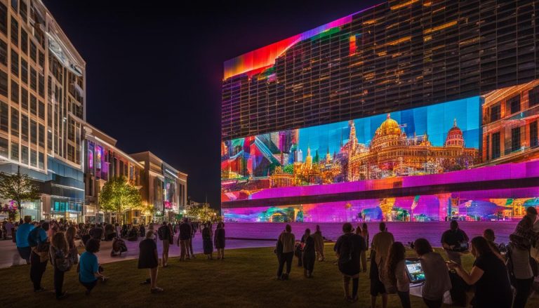 Portable LED wall in Gastonia