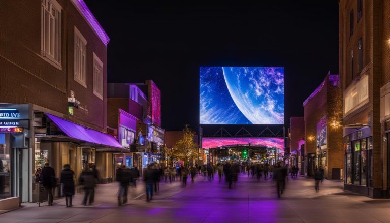 Portable LED wall in Greeley