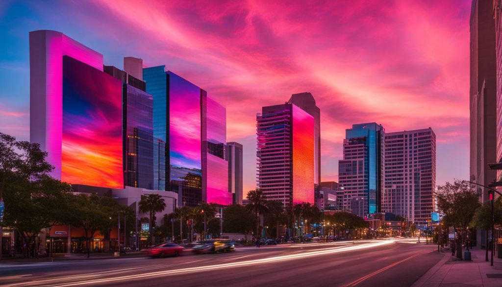 Portable LED wall in Jacksonville