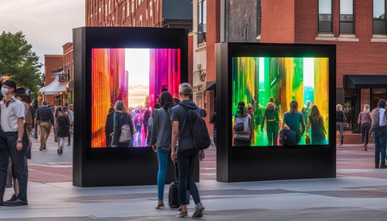 Portable LED wall in Lynchburg