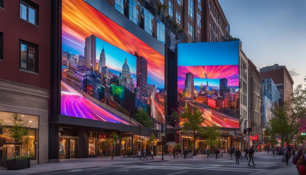 Portable LED wall in Madison