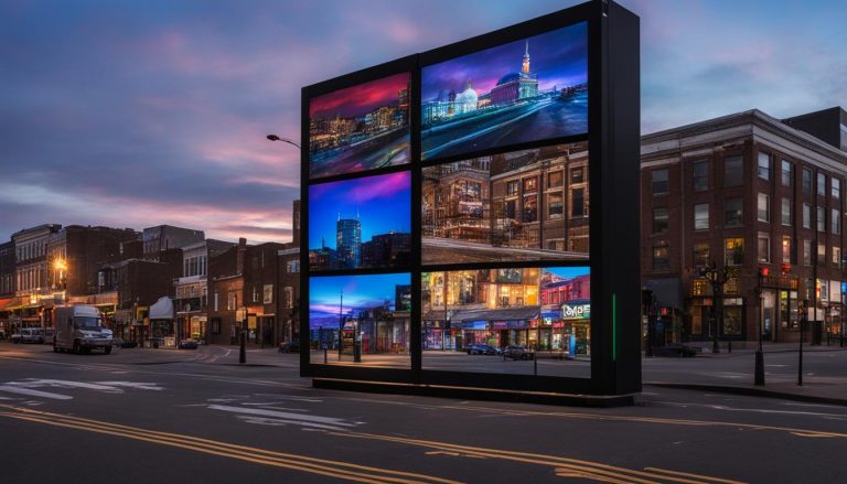 Portable LED wall in New Bedford