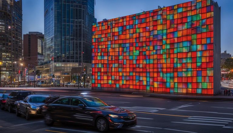 Portable LED wall in Newark