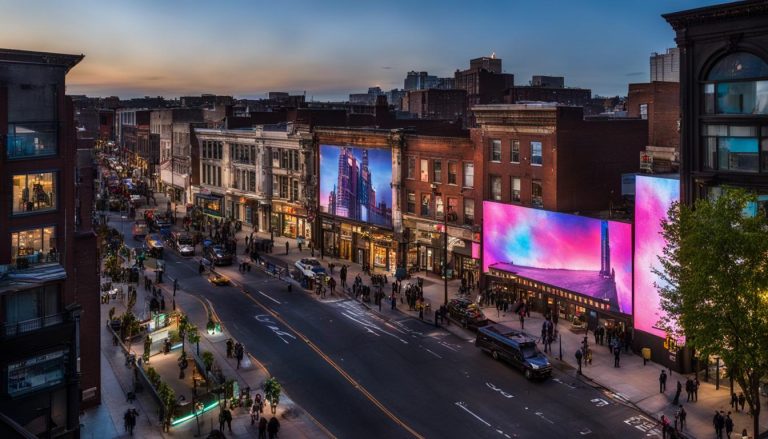 Portable LED wall in Paterson