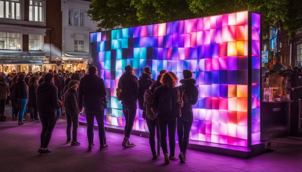 Portable LED wall in Portsmouth