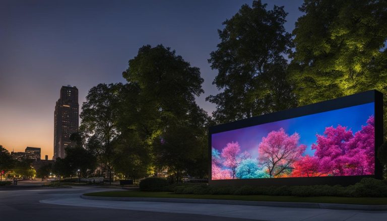 Portable LED wall in Quincy