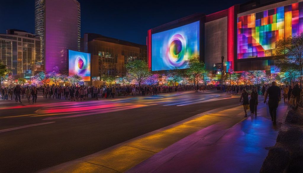 Portable LED wall in Texarkana