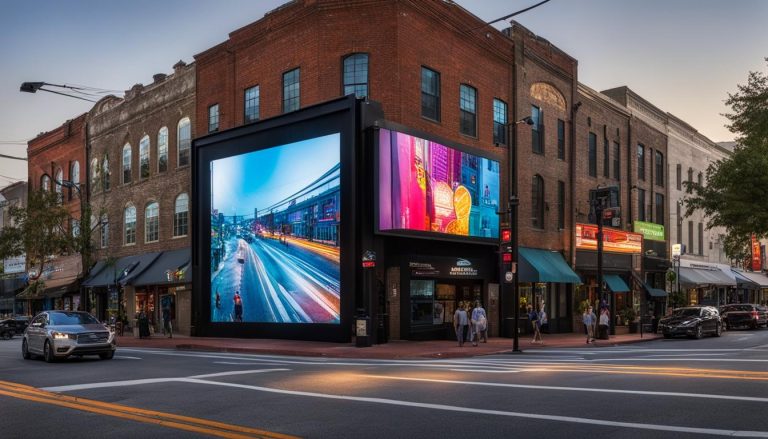 Portable LED wall in Wilmington