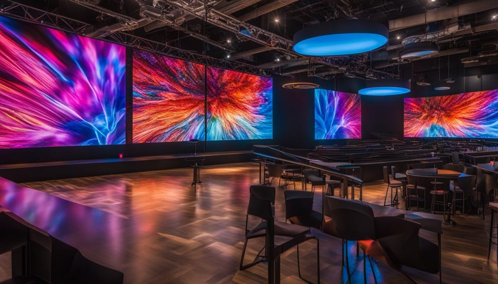 Sound & Video Solutions LED video wall installation