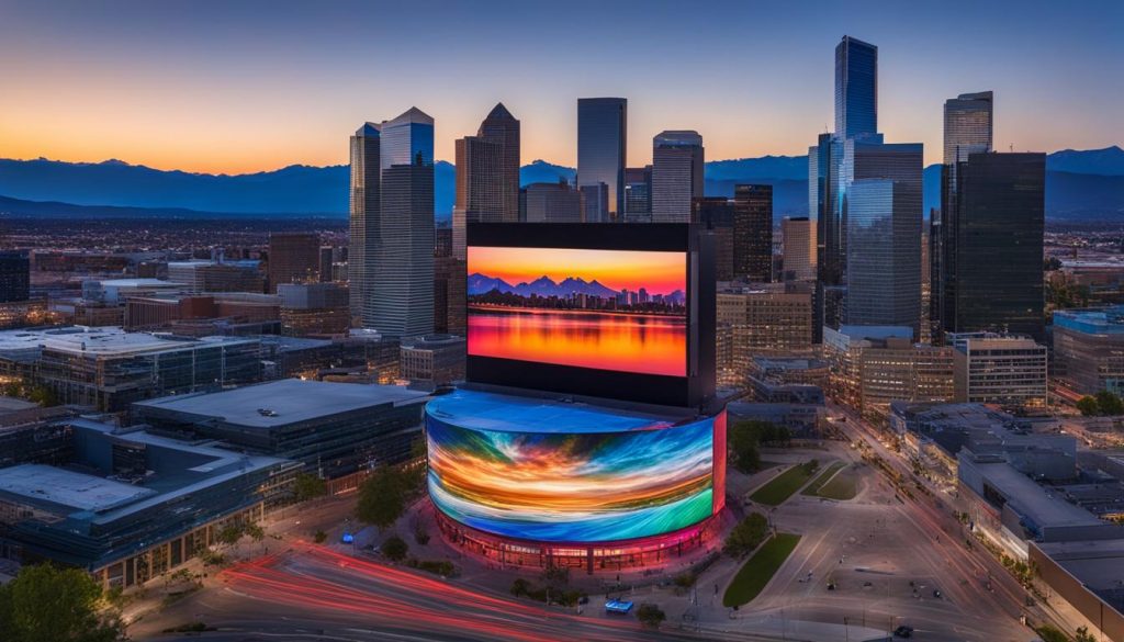 Top-rated LED video wall in Denver