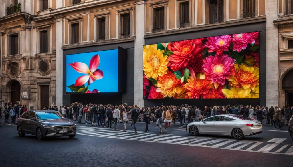 Top-rated LED video wall in Rome