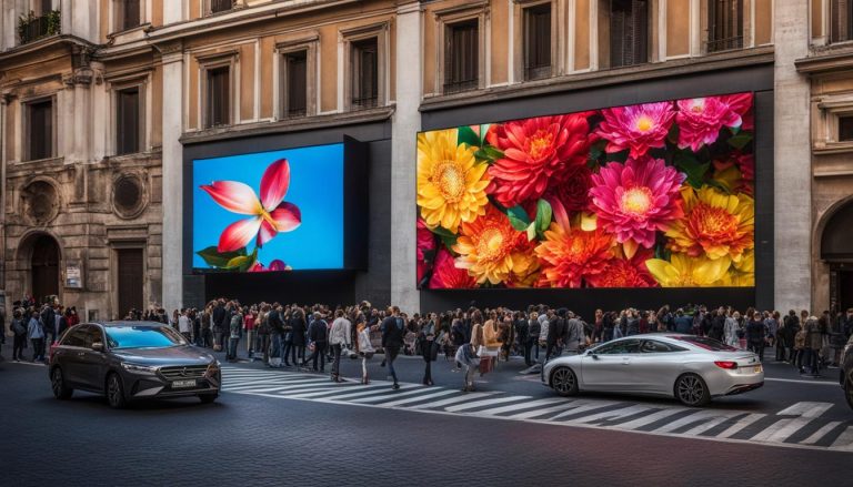 Top-rated LED video wall in Rome