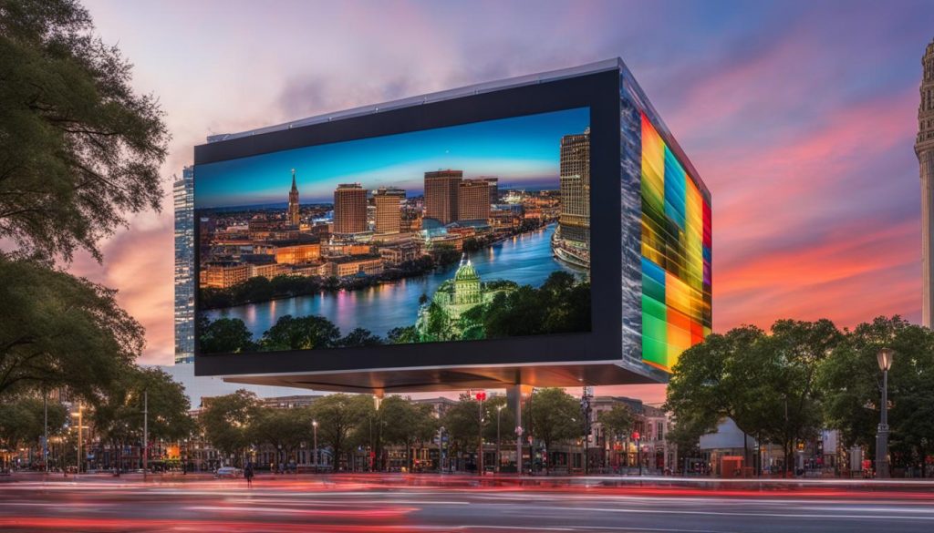 Top-rated LED video wall in Savannah