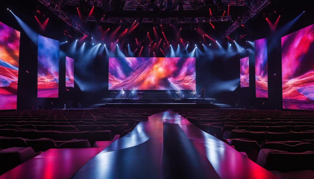 Video Wall Screens for Concerts