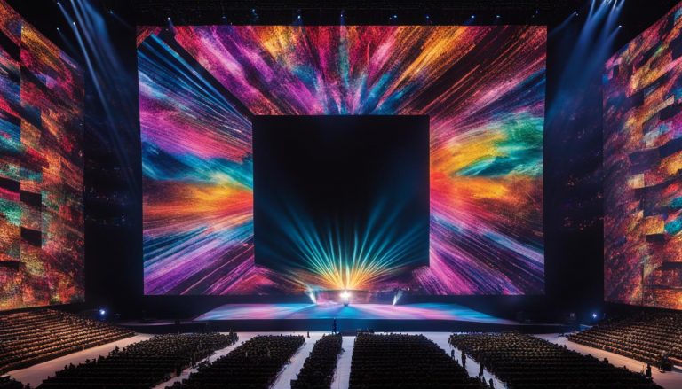 Video walls for concerts in Bayonne