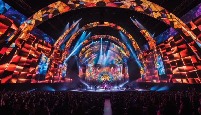 Video walls for concerts in Brockton