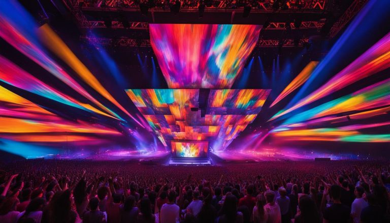 Video walls for concerts in Brookline