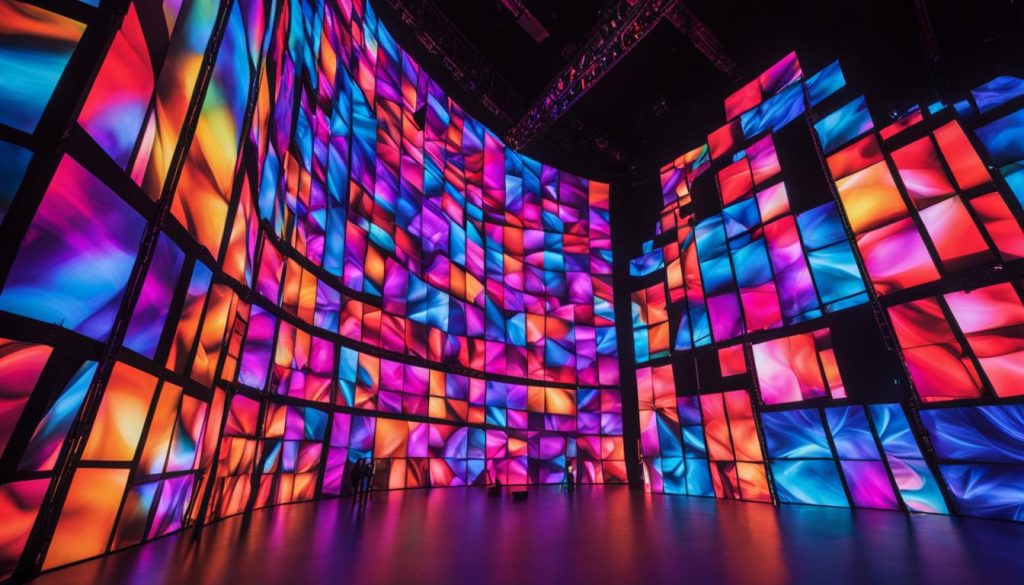 Video walls for concerts in Champaign