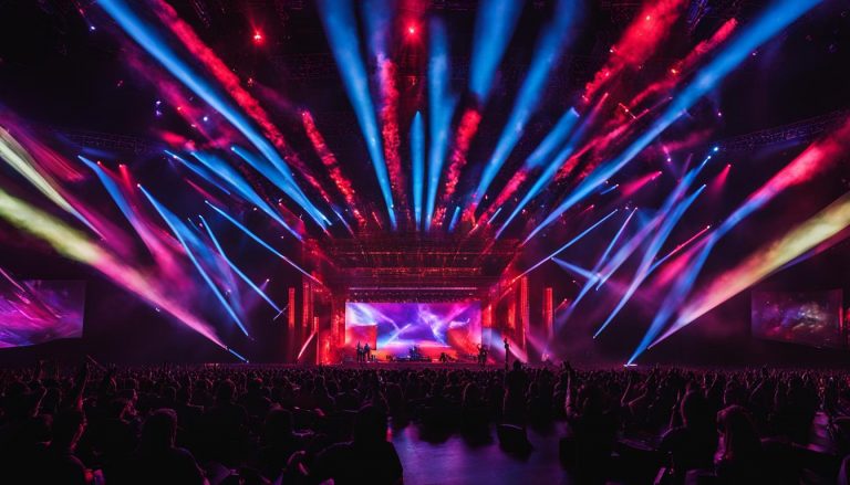 Video walls for concerts in DeKalb