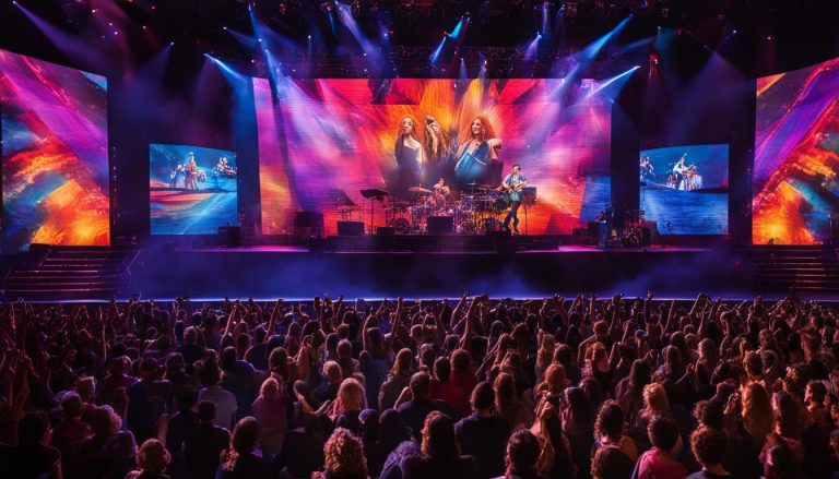 Video walls for concerts in Decatur