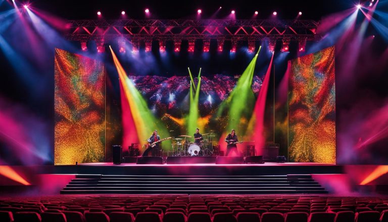 Video walls for concerts in Dunwoody