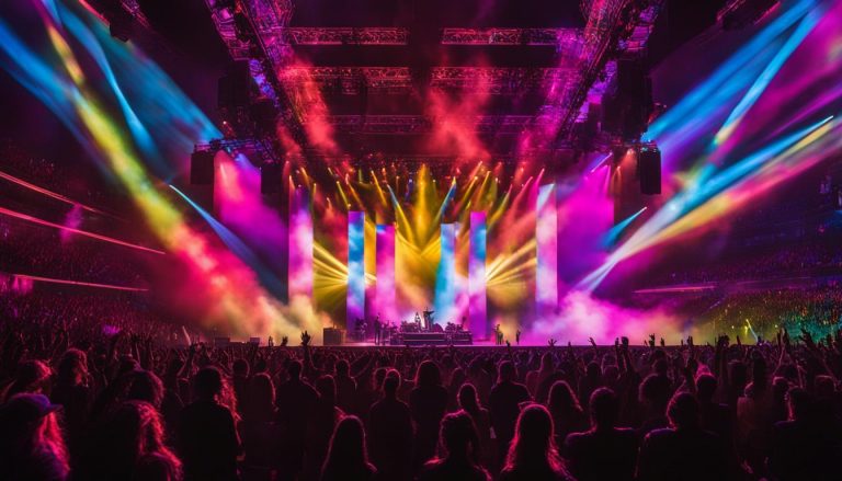 Video walls for concerts in Hampton