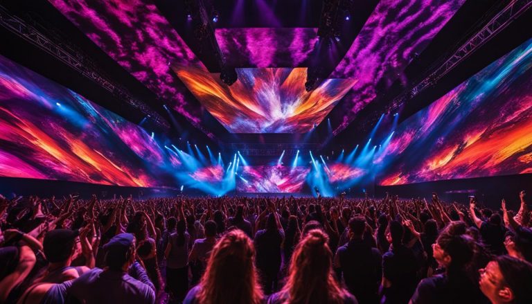 Video walls for concerts in Jacksonville