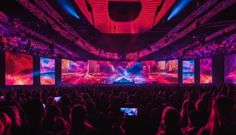 Video walls for concerts in Lynchburg