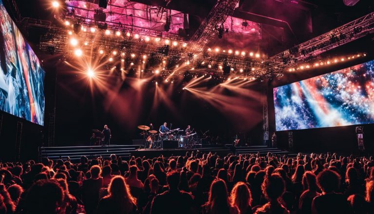 Video walls for concerts in Marietta