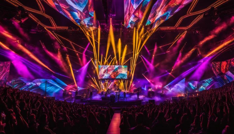 Video walls for concerts in Middletown