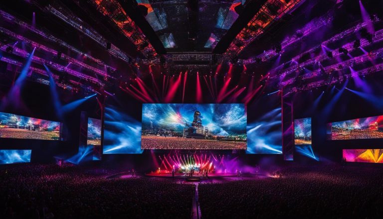 Video walls for concerts in Montgomery