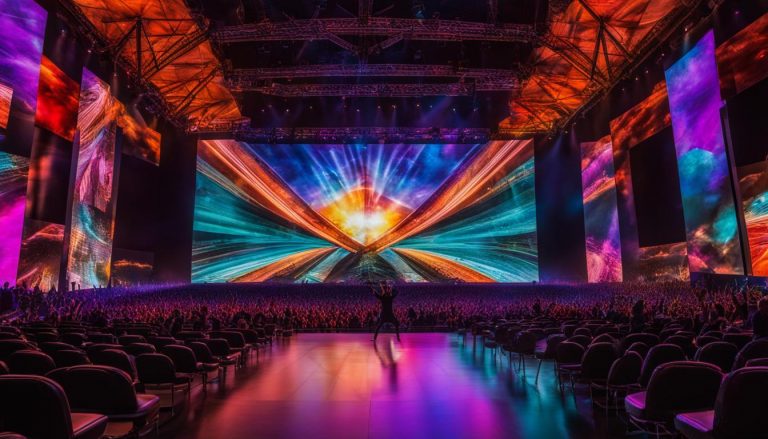 Video walls for concerts in Peoria