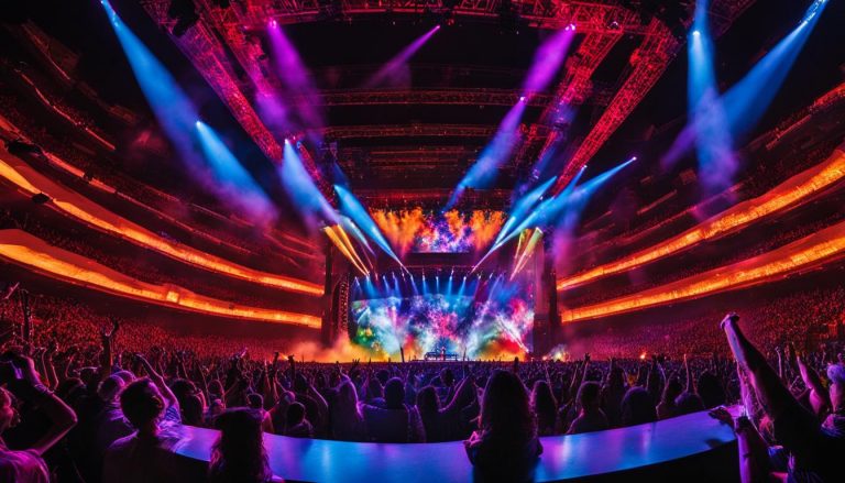 Video walls for concerts in Rockford