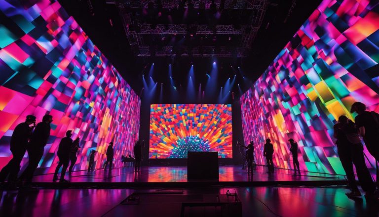 Video walls for concerts in Springdale