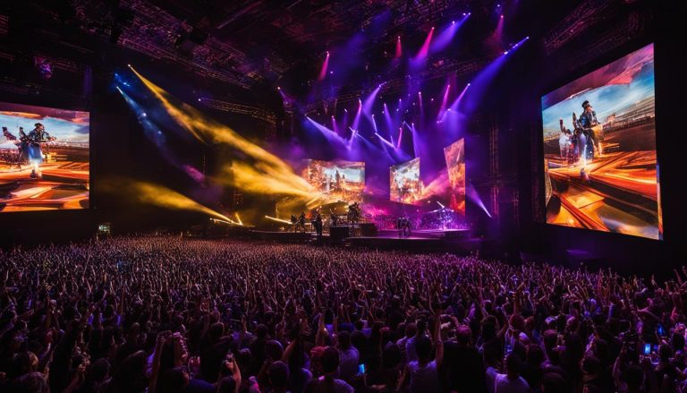 Video walls for concerts in Springfield