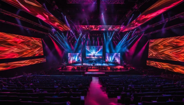 Video walls for concerts in Texarkana