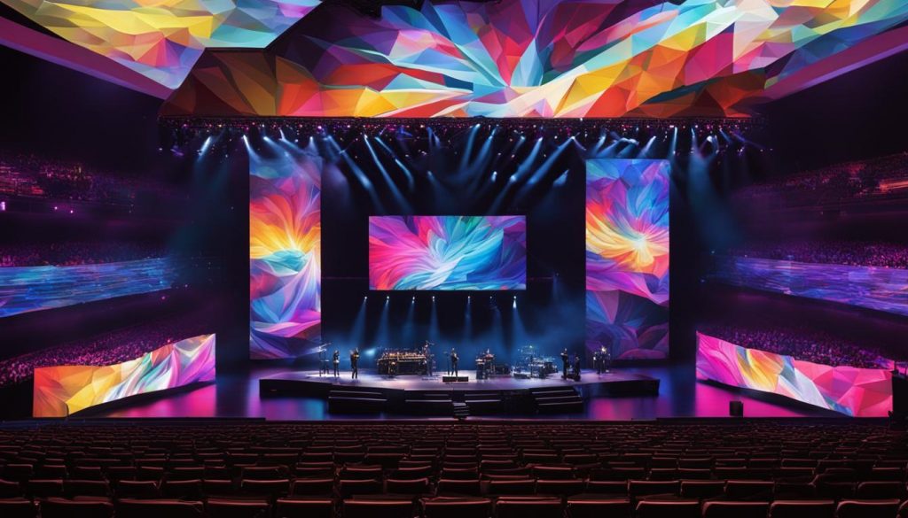 Video walls for concerts in Toms River