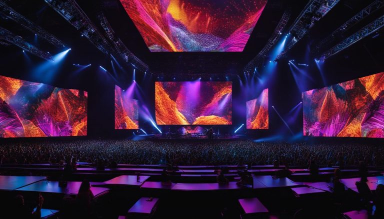 Video walls for concerts in Virginia Beach