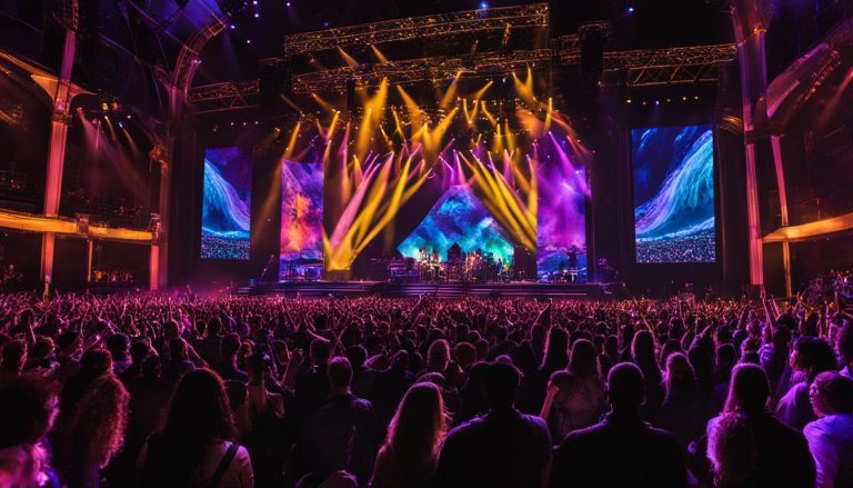 Video walls for concerts in Wilmington