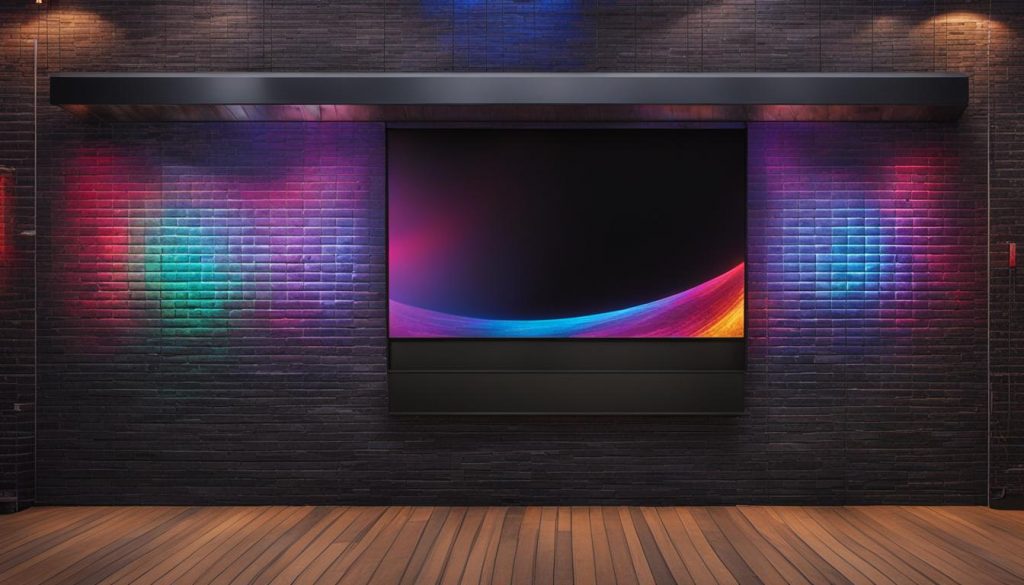 affordable LED video wall