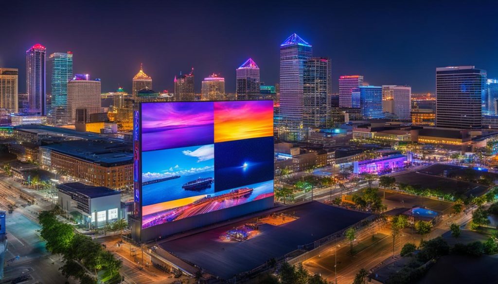 affordable LED video wall Jacksonville