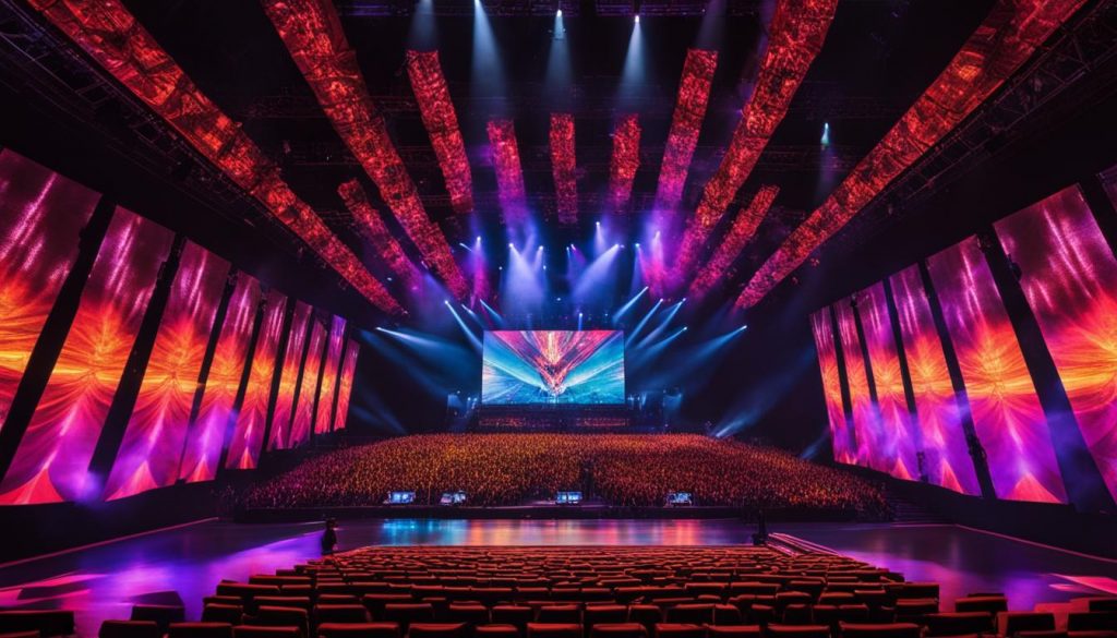 concert LED video walls