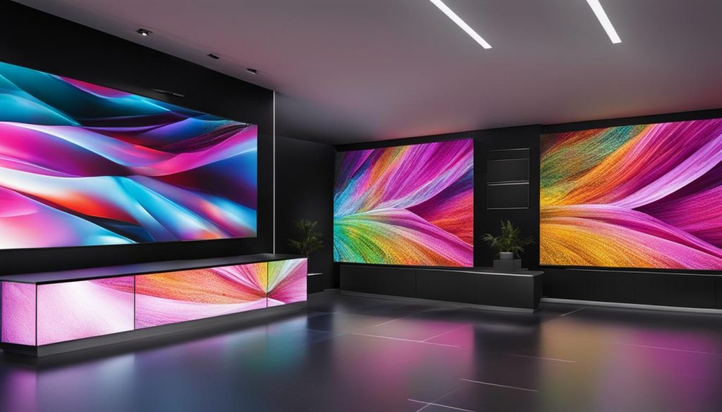 cutting-edge LED video wall technology