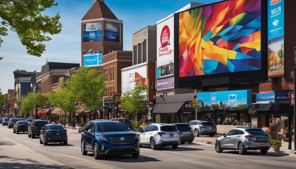 digital signage advertising Naperville