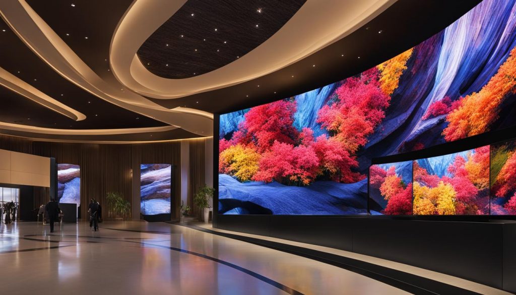 high-quality LED video walls