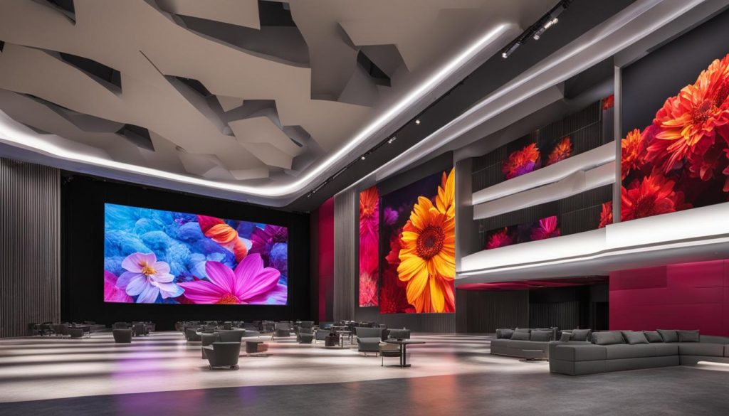 indoor LED video walls