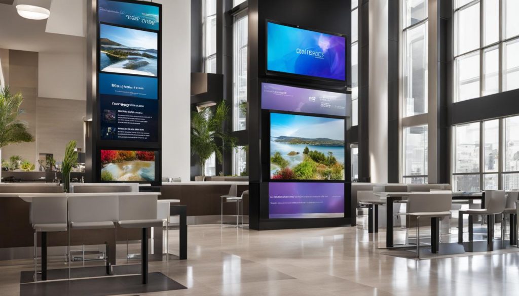 indoor digital signage