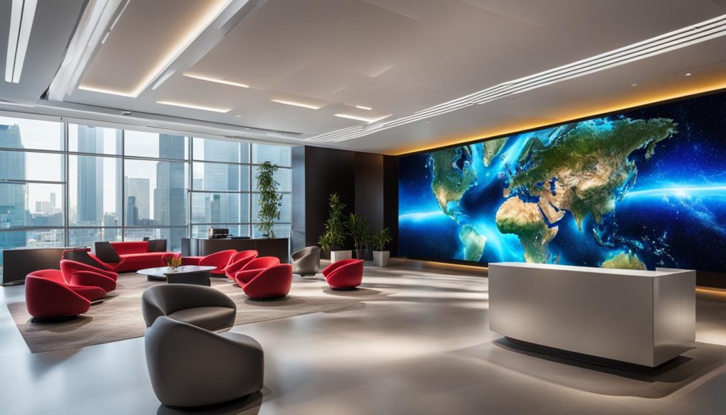 innovative LED video wall technology